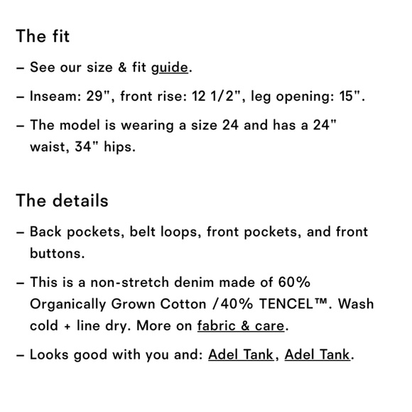 Reformation Jeans - Picture 5 of 5